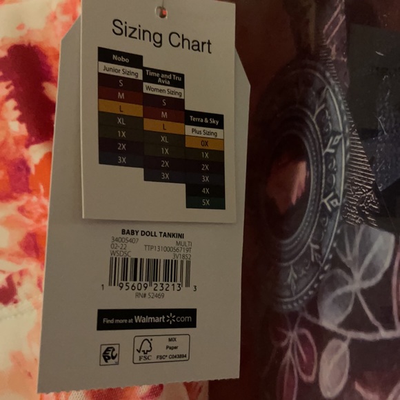 🏊♂️ NET Swim Top in bright multicolor tie-dye. - Picture 2 of 6